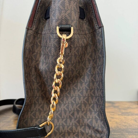 Michael Kors Monogram Hamilton Large Bag - Picture 2 of 6